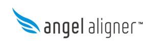 logotipo angel aligner alineadores invisibles en clínica ortodoncia raíl díez